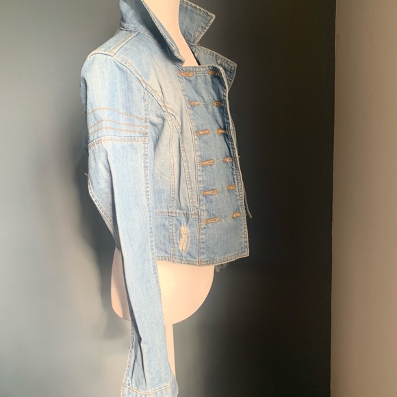 Dollhouse Jackets & Coats Dollhouse Distressed Denim Jean Jacket